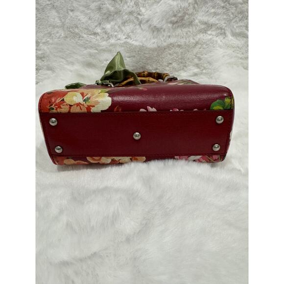 Gucci Blooms Mini Bamboo Shopper Tote - Picture 8 of 8